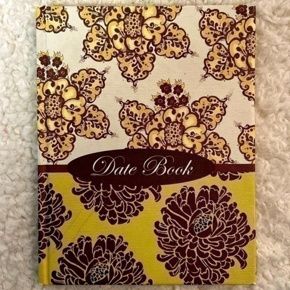 ☀️2/$14☀️C.R. Gibson “Garden Collage” Date Book